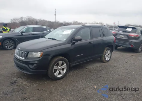 2014 Jeep Compass Sport из США, поврежденный, VIN 1C4NJCBA3ED513382